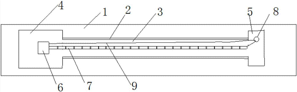 Rear back door capable of detecting formaldehyde in vehicle