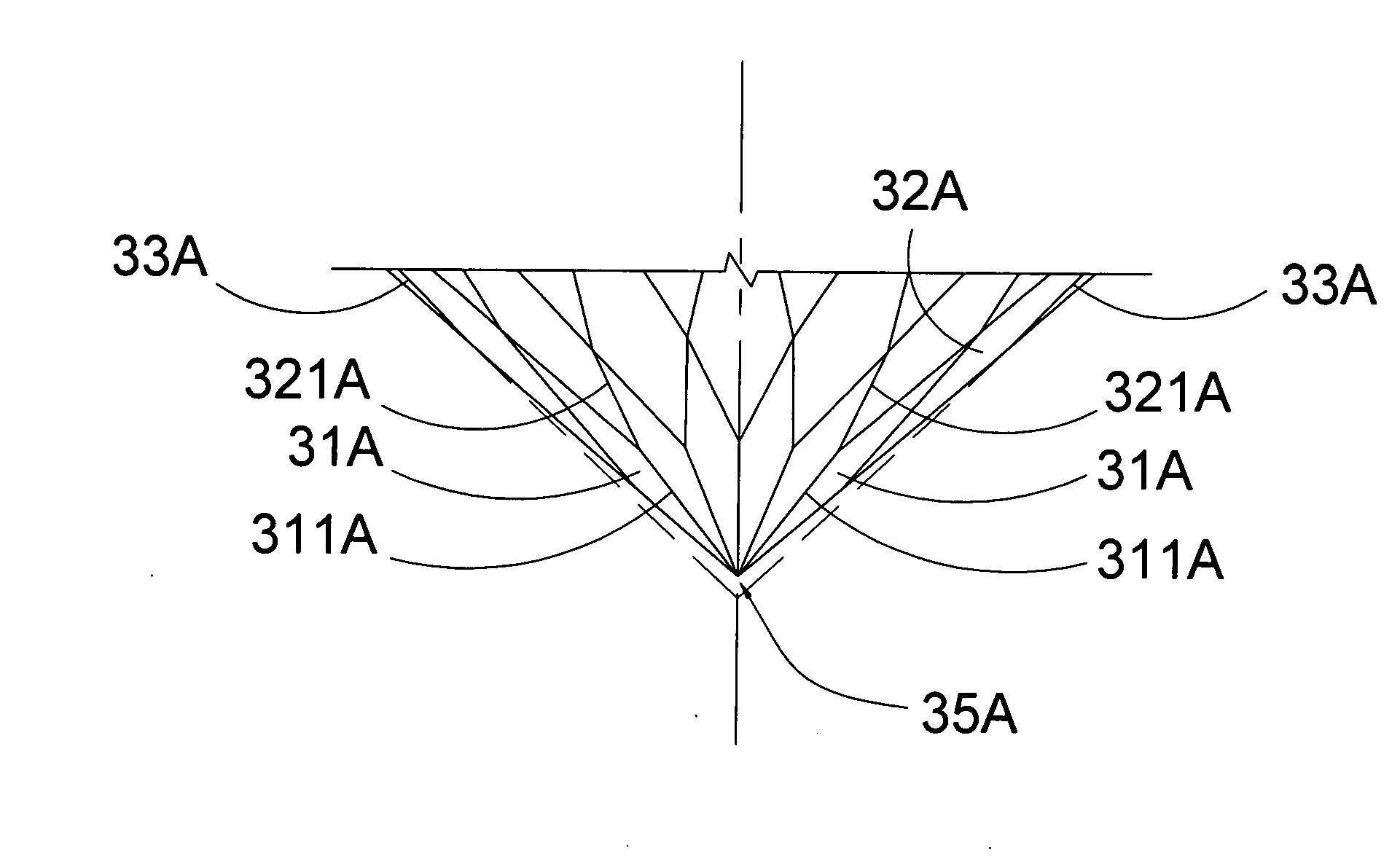 Round brilliant cut diamond and its incision method