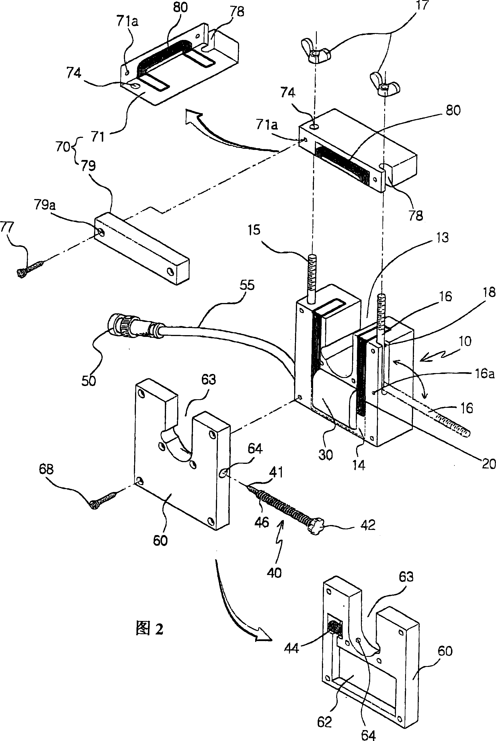 Detector for measuring voltage/current of distribution low voltage line