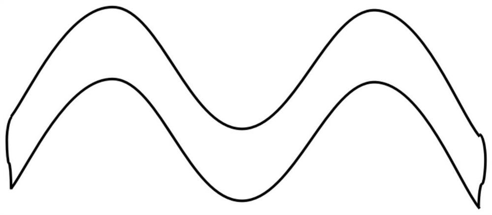 Terahertz radio frequency signal detector based on metasurface optical antenna and preparation method