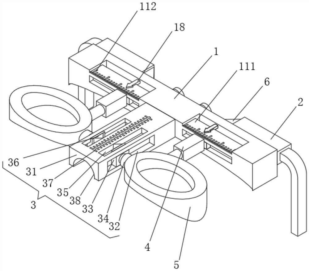 Double-eyelid operation auxiliary tool without damaging vascular network and lymphatic system