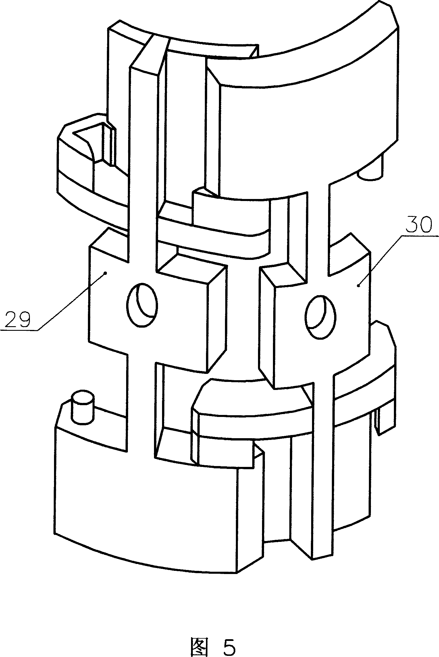 Mechanical plug-removal oil extraction device