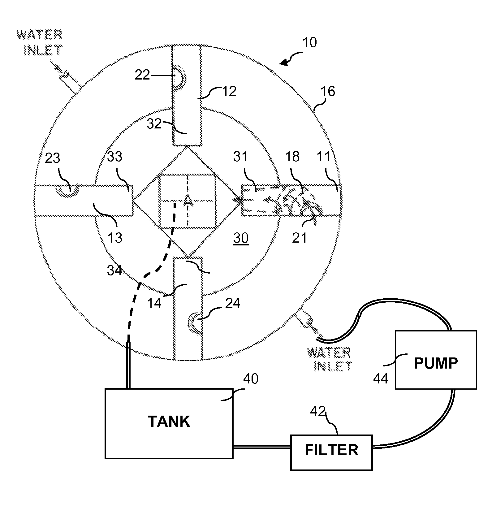 System for producing micro-cluster liquids