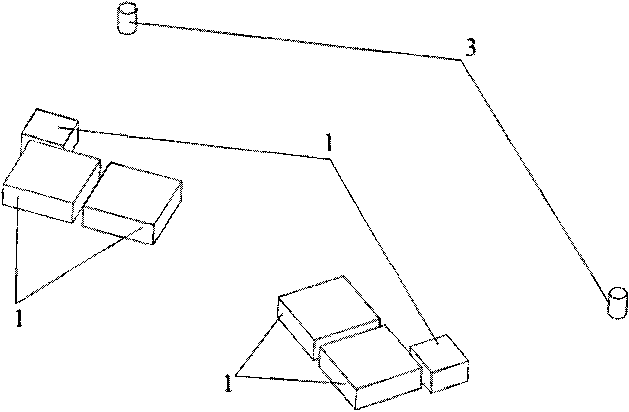 Flexible composite beam electric heating microdriver based on U+V shape