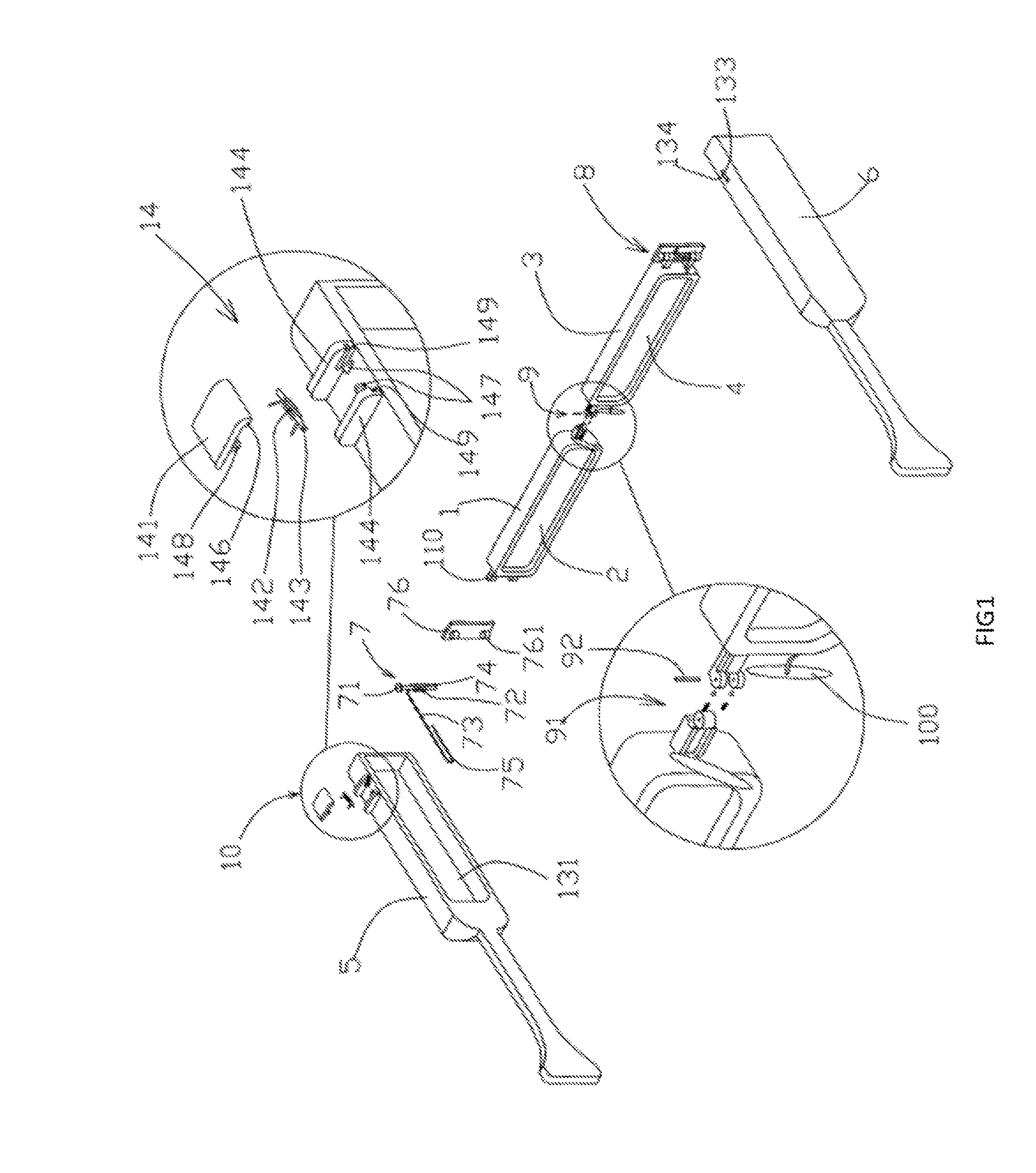 Automatically stretchable folding spectacles