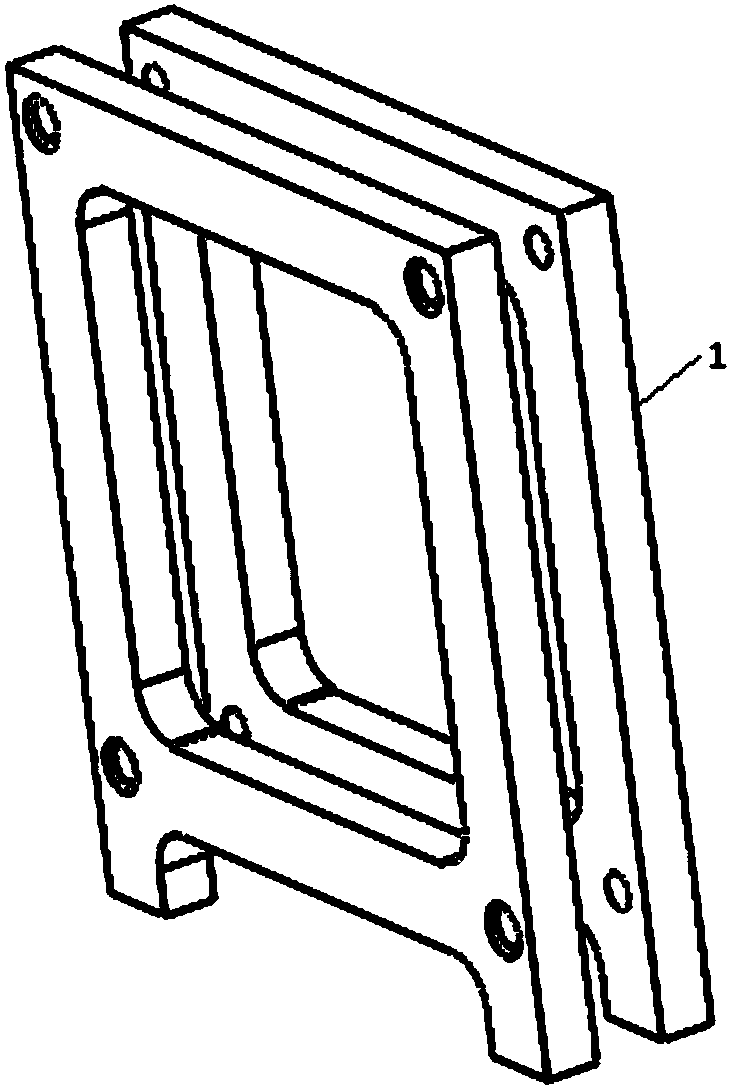 A device for laminating and heating materials