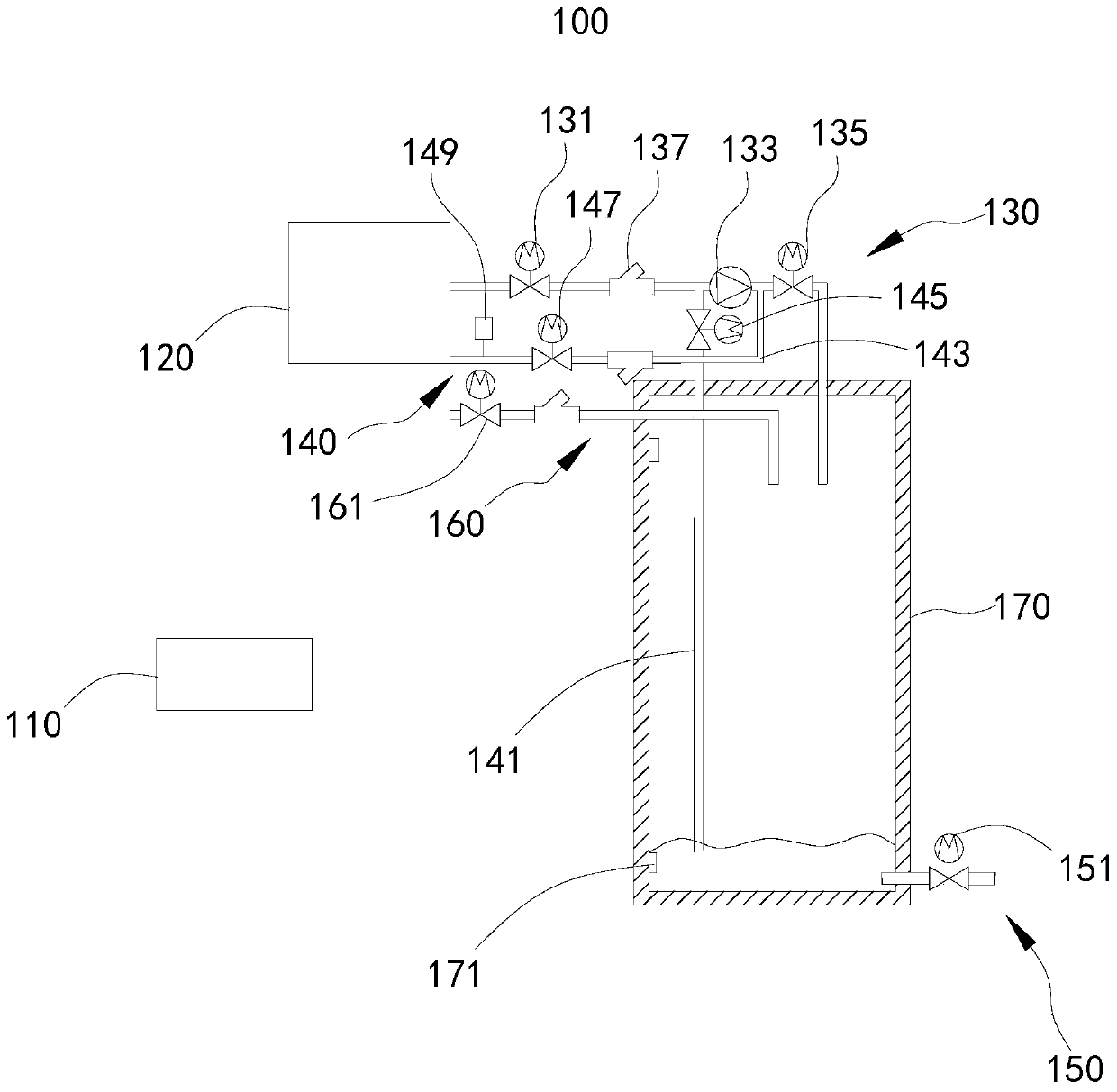 Anti-freezing method and floor heating system