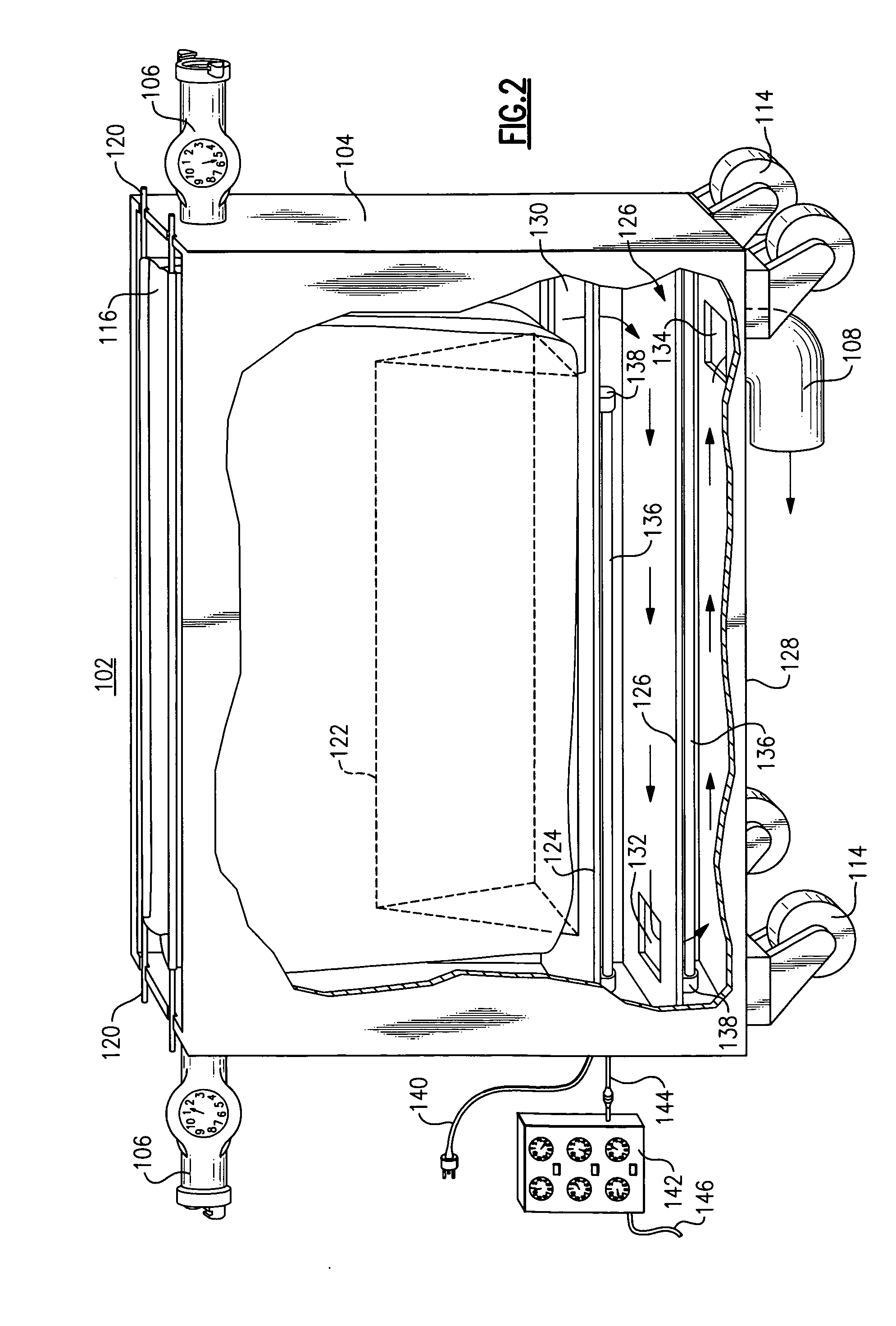 Ship-side ballast water treatment systems including related appratus and methods