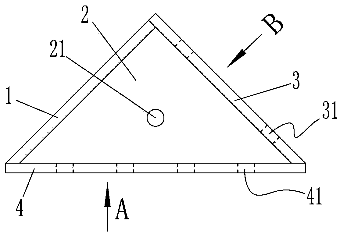 Angle brace bracket