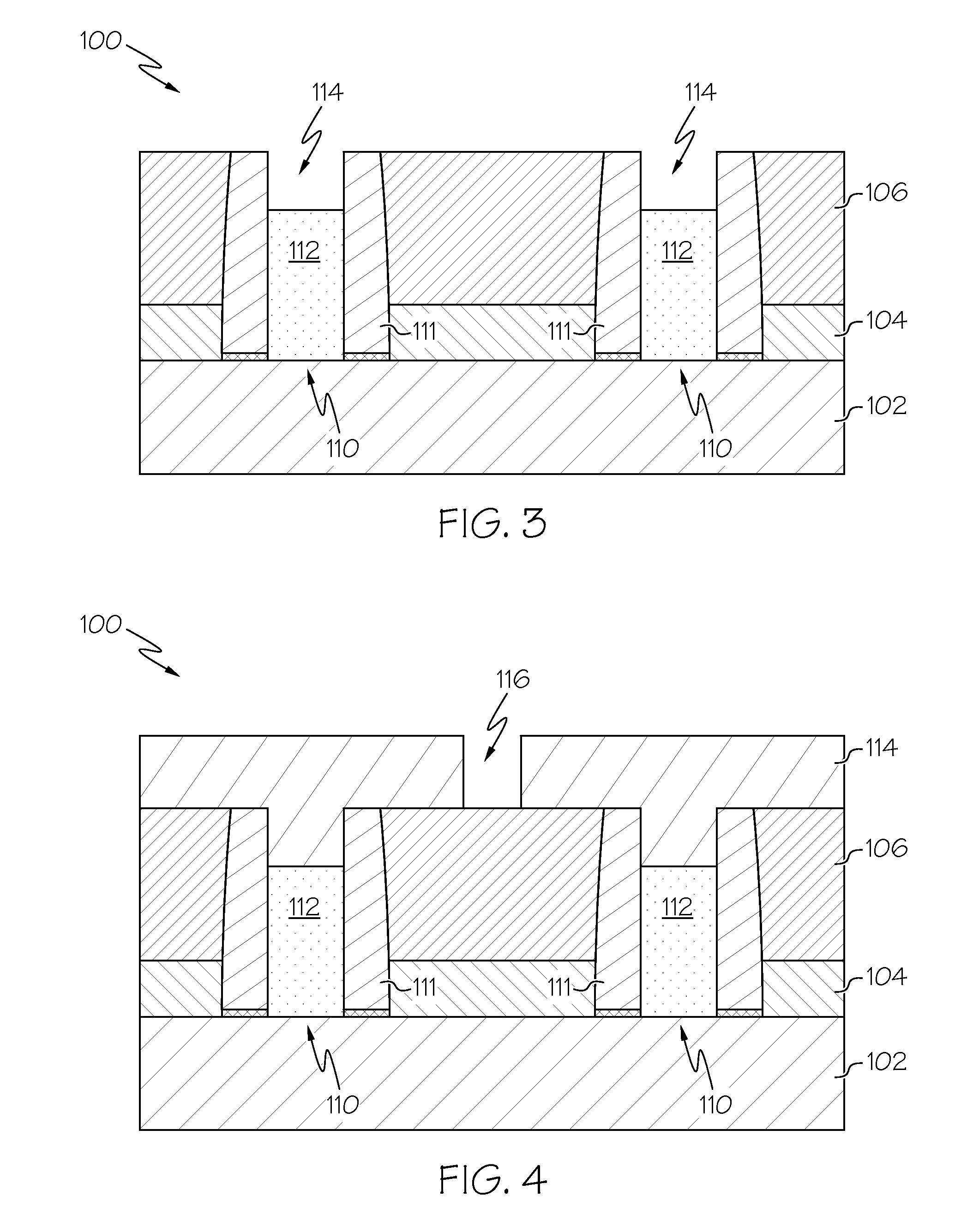 Forming a diffusion break during a RMG process