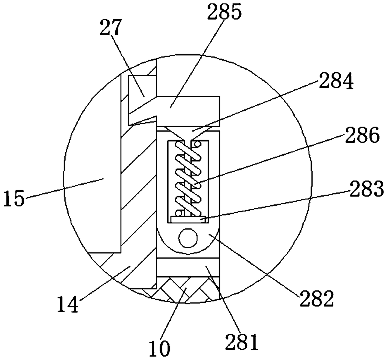 Daily-use ceramic bowl vibration polishing equipment based on negative pressure attachment