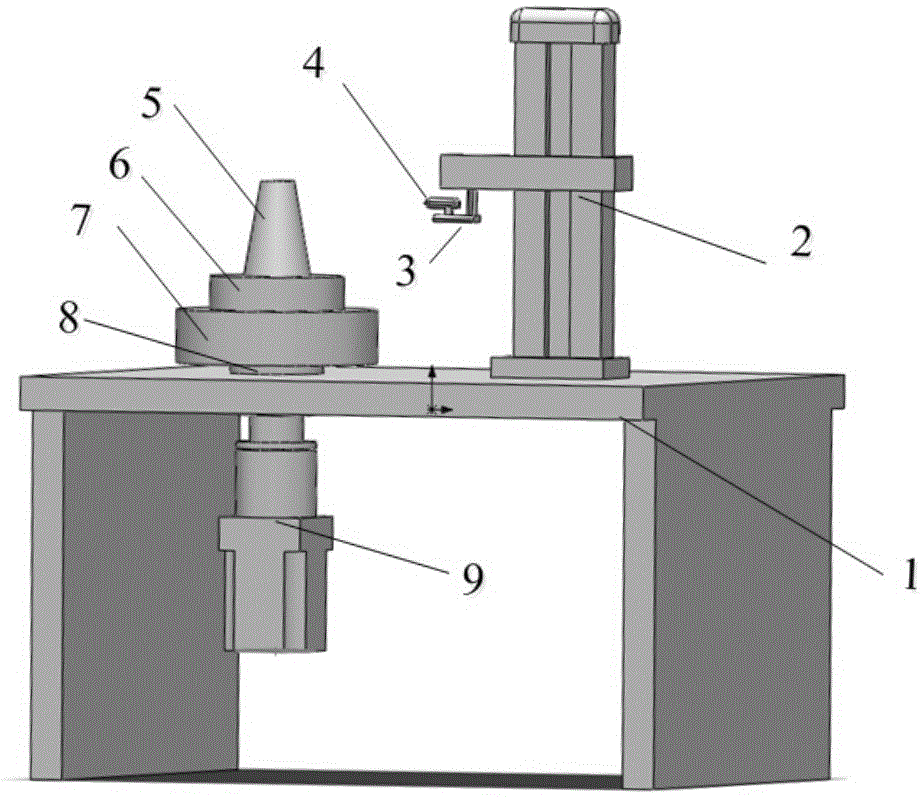 Measurement method for curvature radius of tapered roller