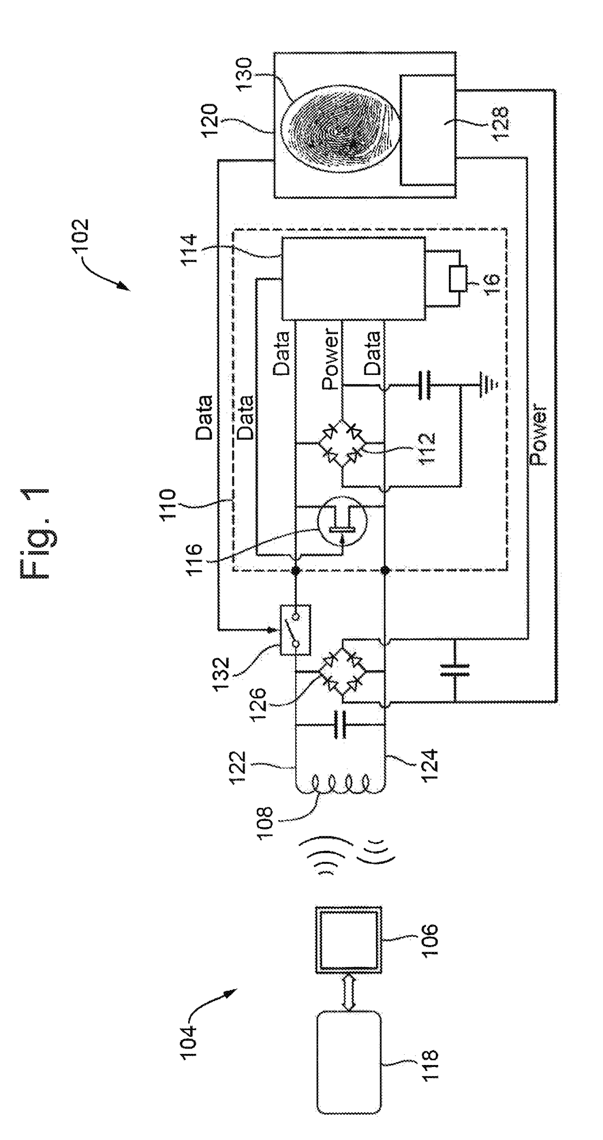 Fingerprint authorisable device