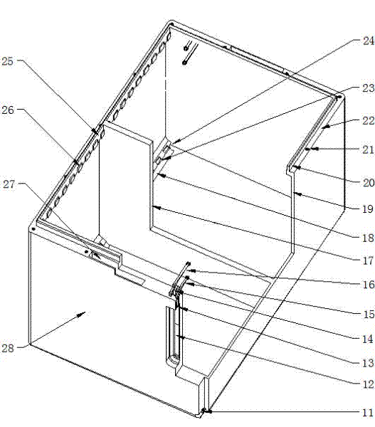 Self-circulated sealed moisture keeping device