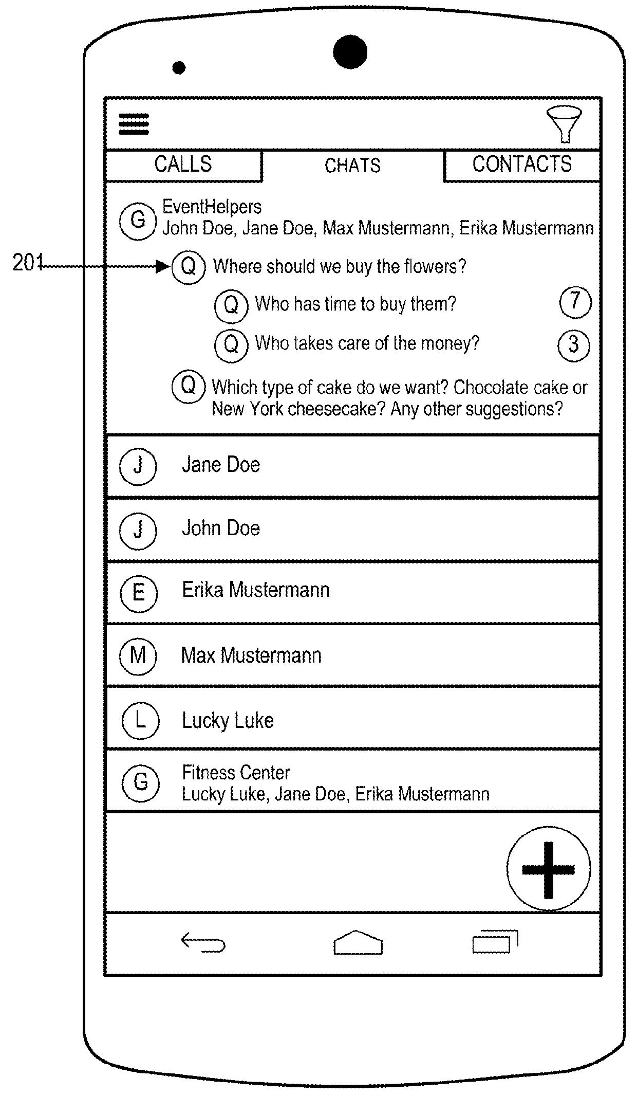 Systems and methods for chat message management and document generation on devices