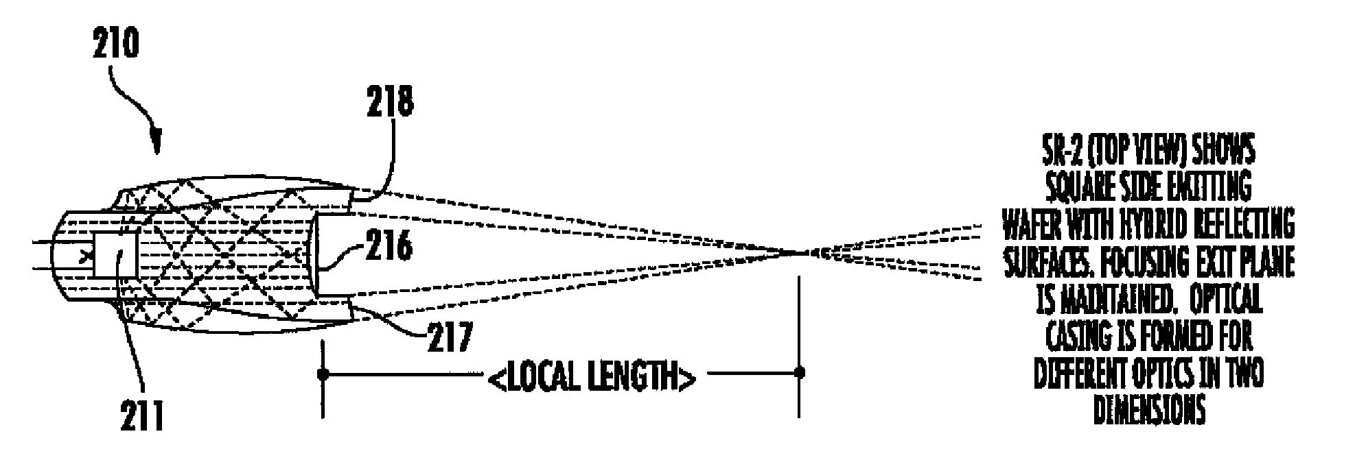 High Intensity Laser or Diode-Based Lighting Apparatus Having Integrated Optics