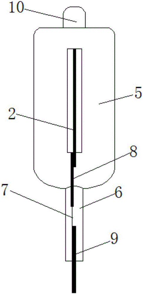 LED lamp bead capable of replacing halogen lamp and manufacturing process thereof