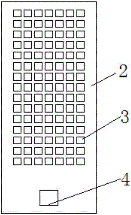 LED lamp bead capable of replacing halogen lamp and manufacturing process thereof