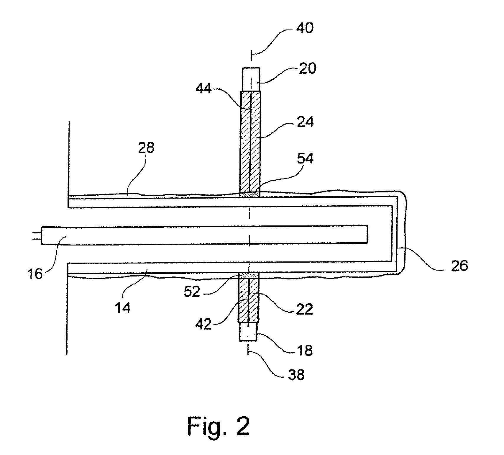 Method and device for easily monitoring the maintenance status of an uv-drinking water disinfection system in an aircraft