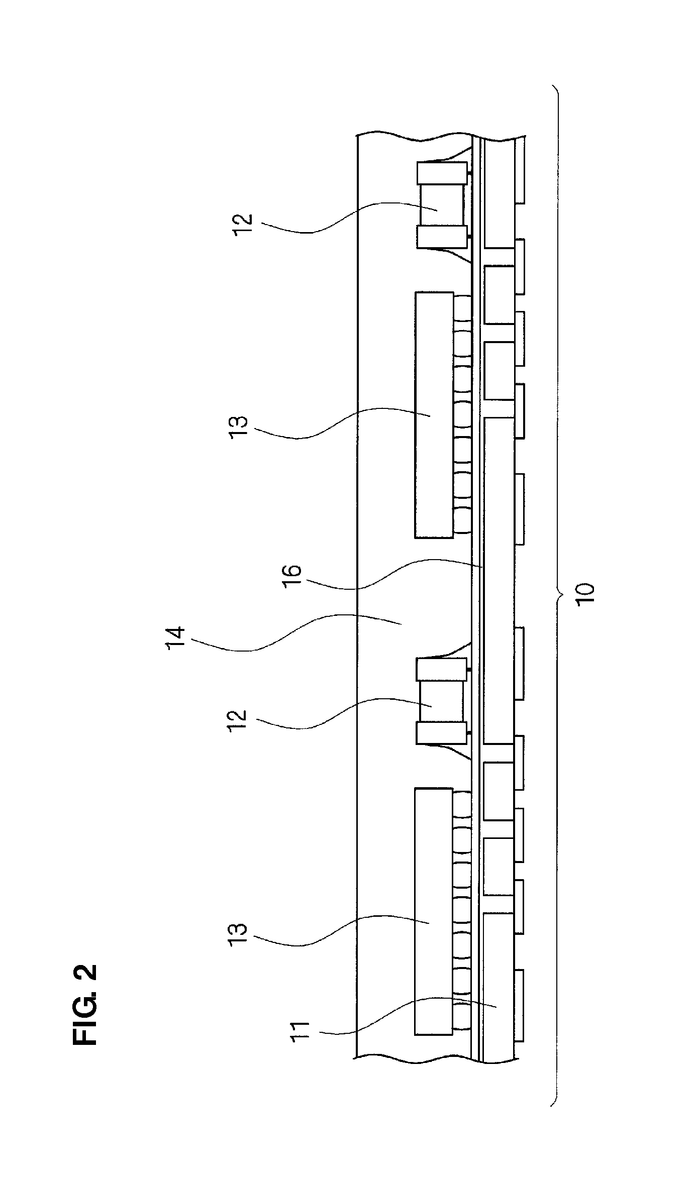 Method for manufacturing electronic component module