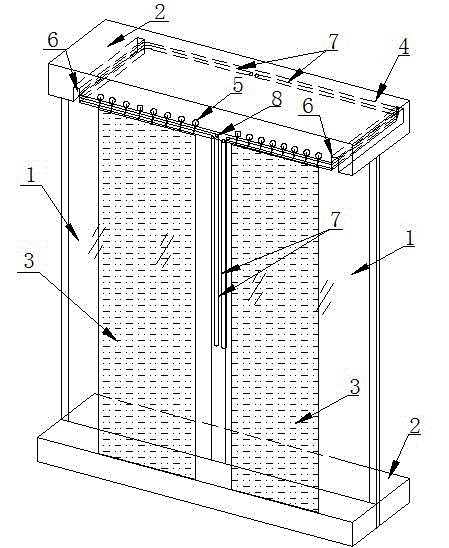 Movable curtain capable of achieving external sunshade