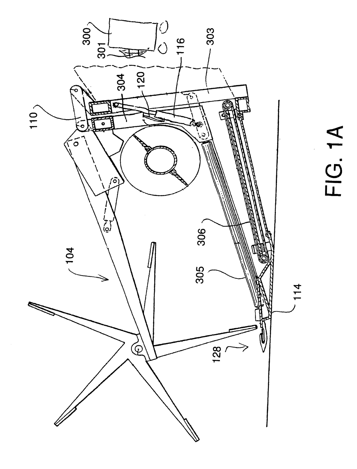 Crop Machine with an Electronically Controlled Hydraulic Cylinder Flotation System