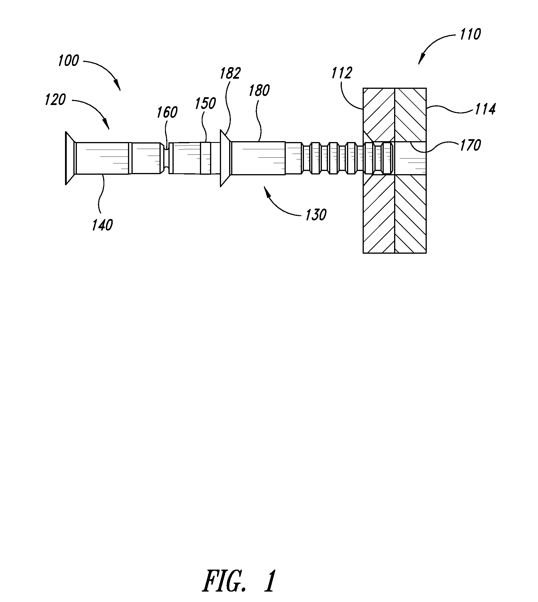 Installable assembly having an expandable outer member and a fastener with a mandrel