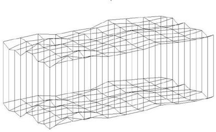 Modeling method of three-dimensional formation corner mesh voxel based on forward modeling