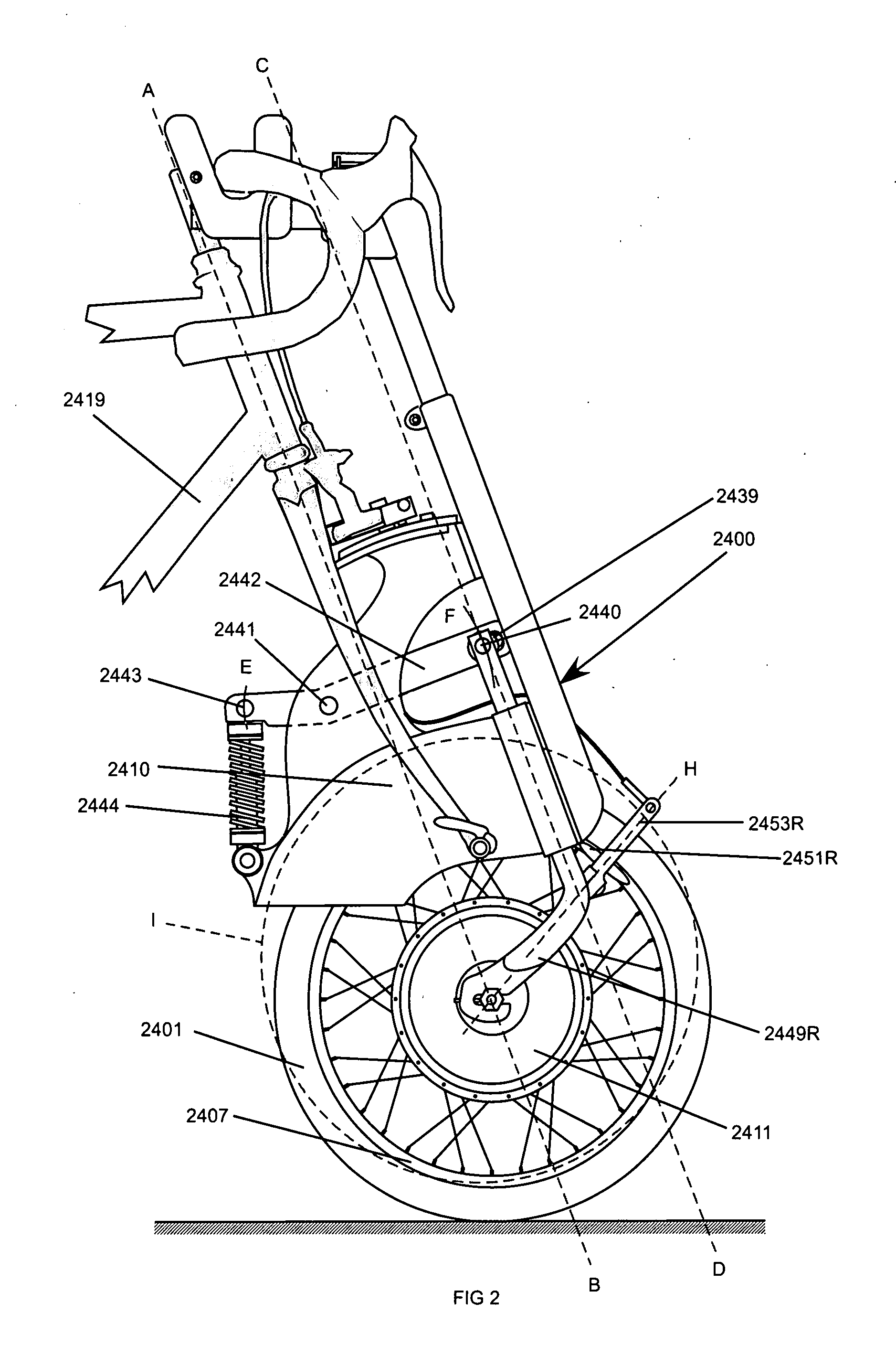 Self-propelled wheel for bicycles and similar vehicles