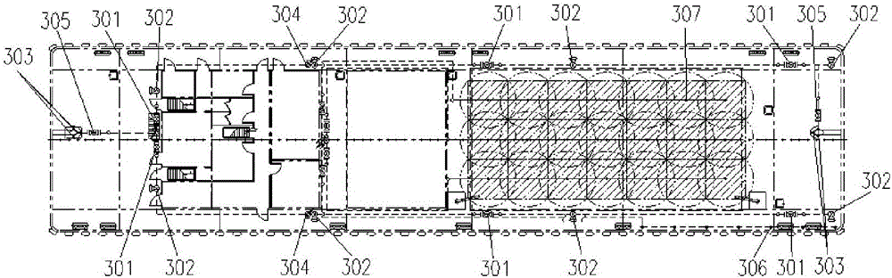 Liquefied natural gas (LNG)-fuel oil combined injection wharf boat