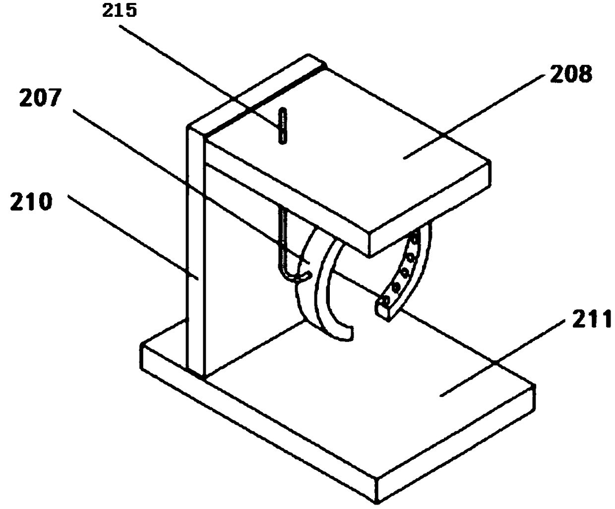 Composite material-based elastic suspender and preparation method thereof