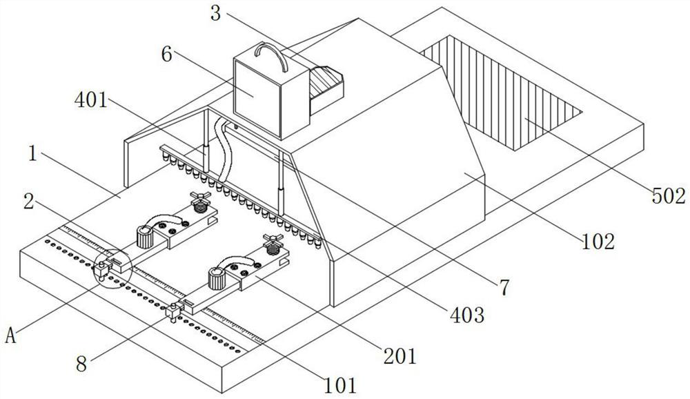 Rapid positioning device for shearing of plate shearing machine