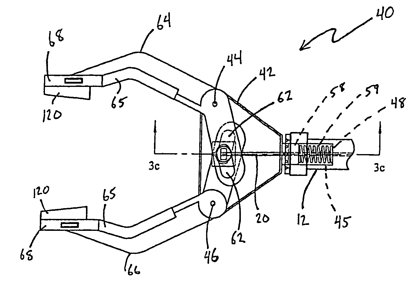 Hand-held device for picking up objects