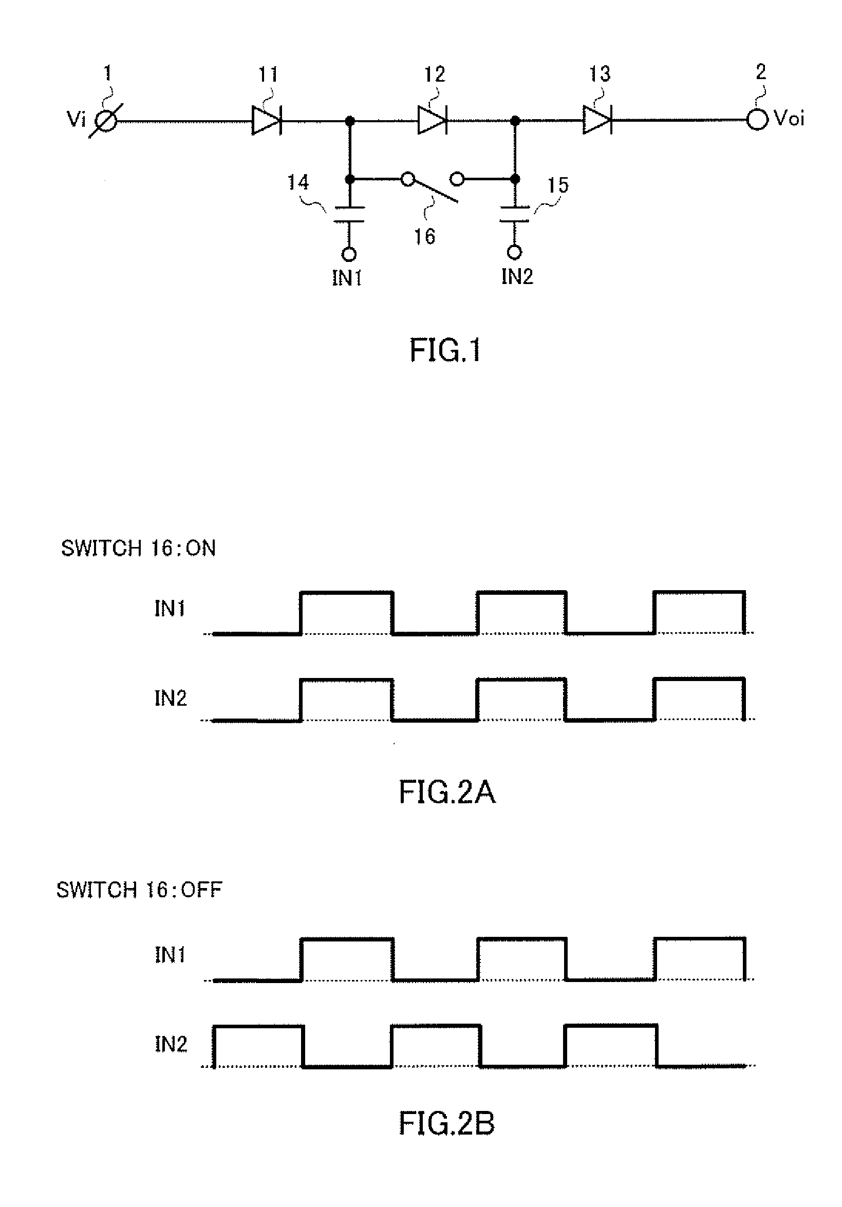 Charge pump circuit and power supply apparatus