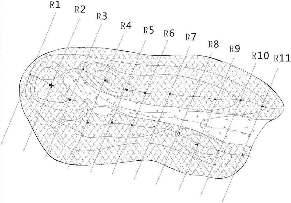 Method for predicting crack of reservoir stratum of granite buried hill