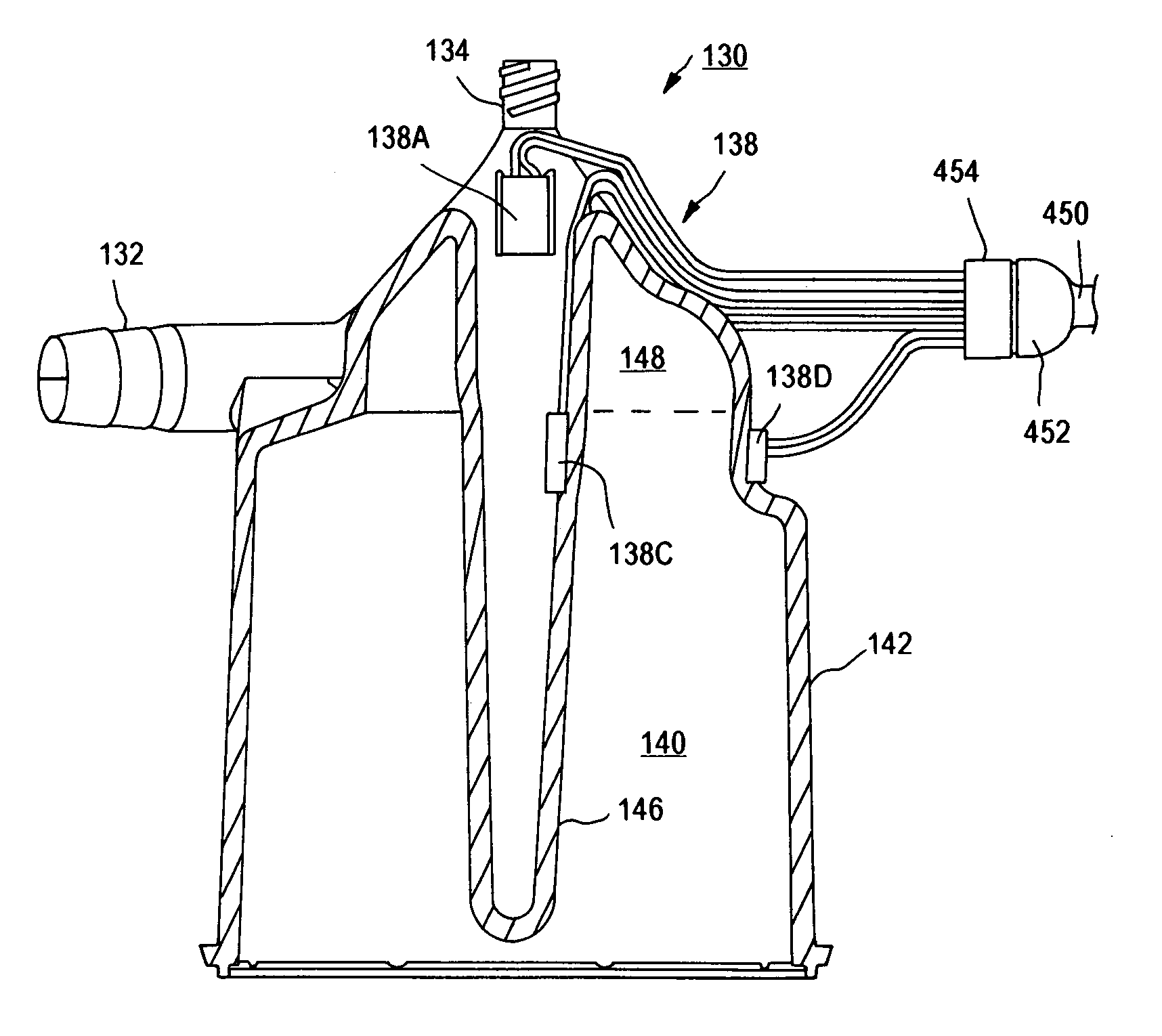 Extracorporeal blood circuit air removal system and method