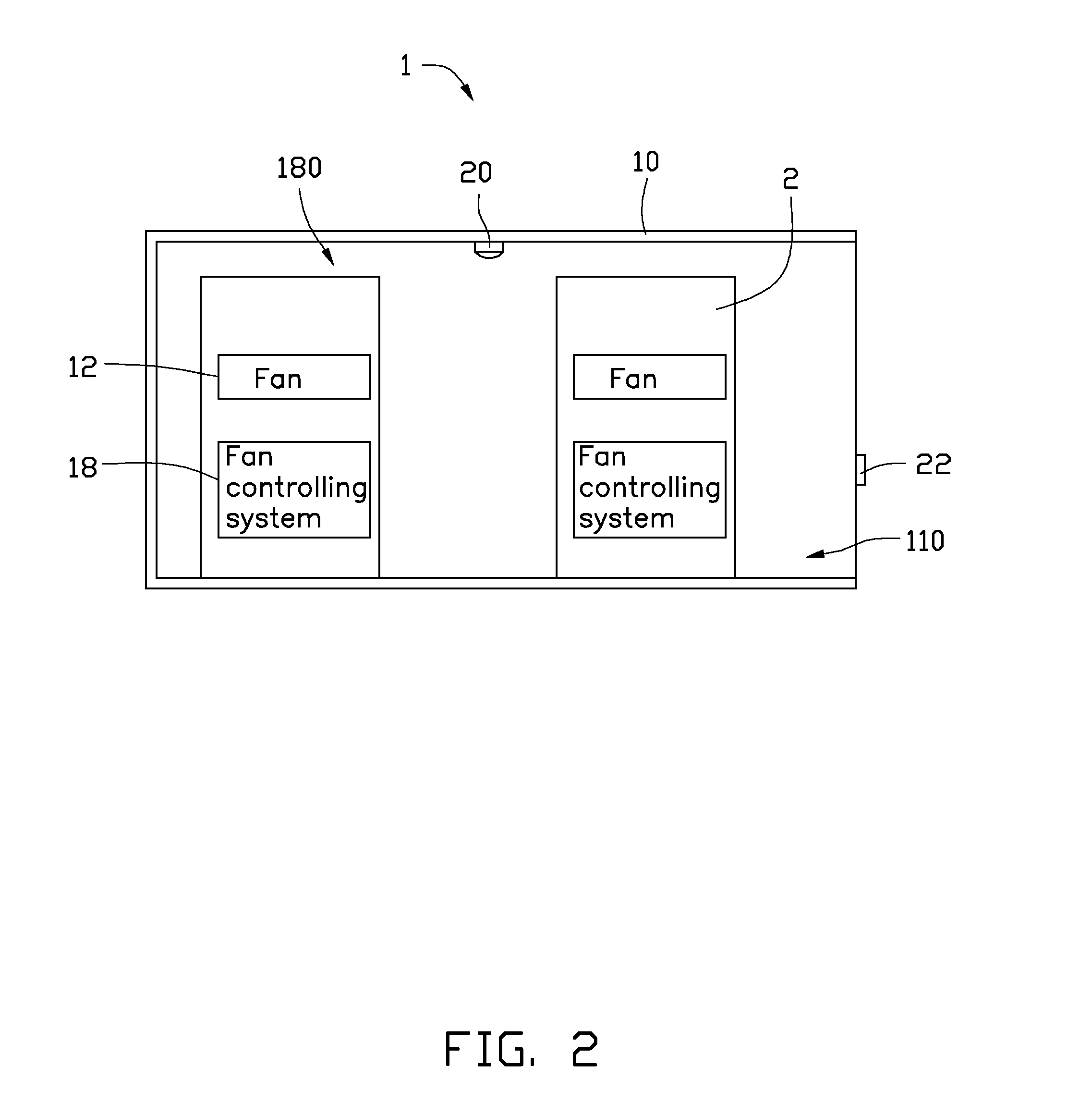 Container data center and method for reducing noise in the container data center