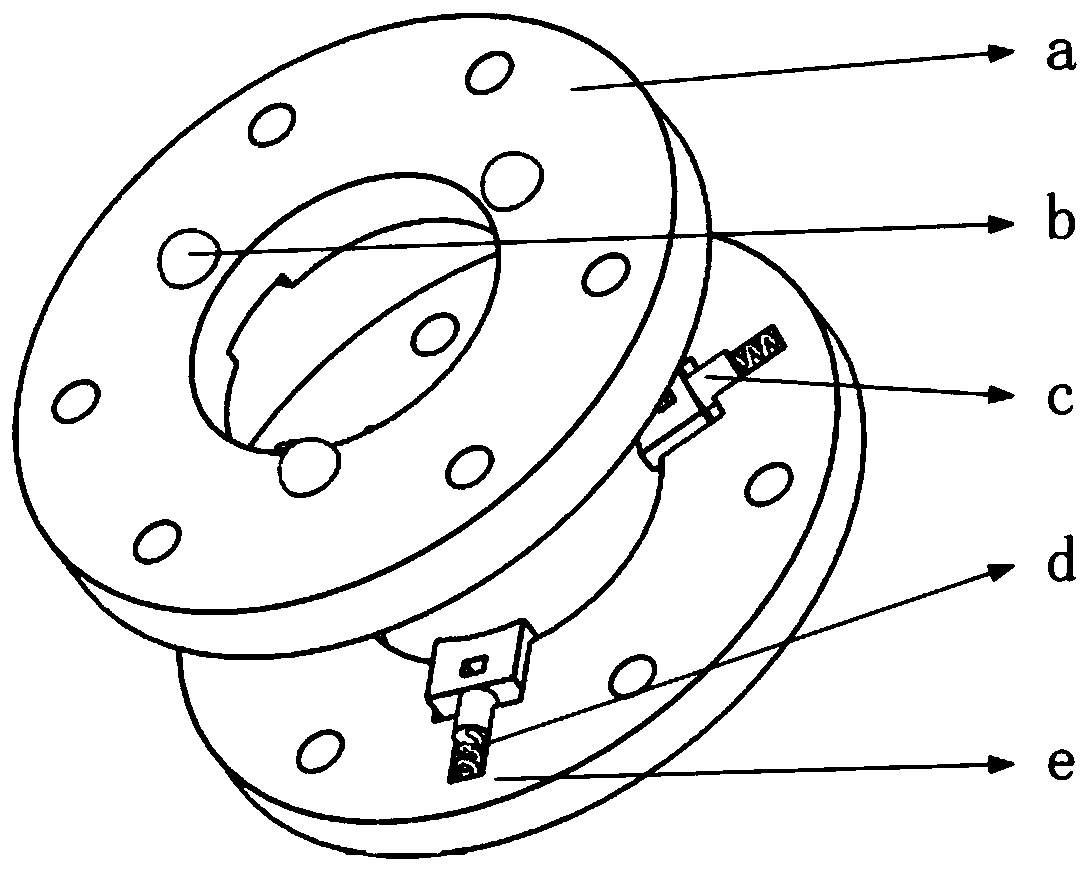 Link type air recovering and hanging device