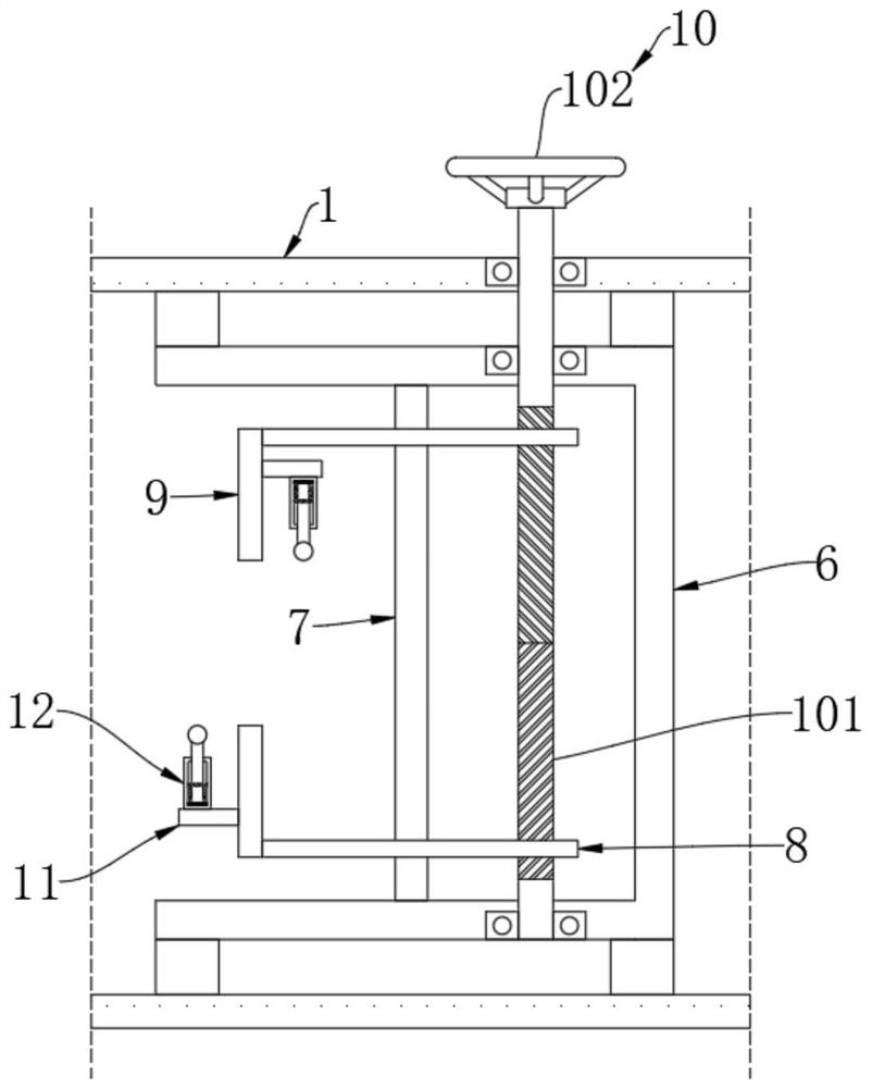 Floating hair removing device for cotton antibacterial fabric