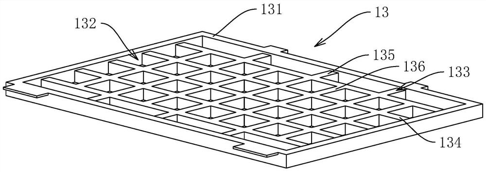 A sponge city seepage structure and sponge city water circulation system