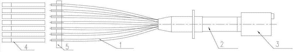 Single cigarette empty head detection method based on machine vision and special equipment