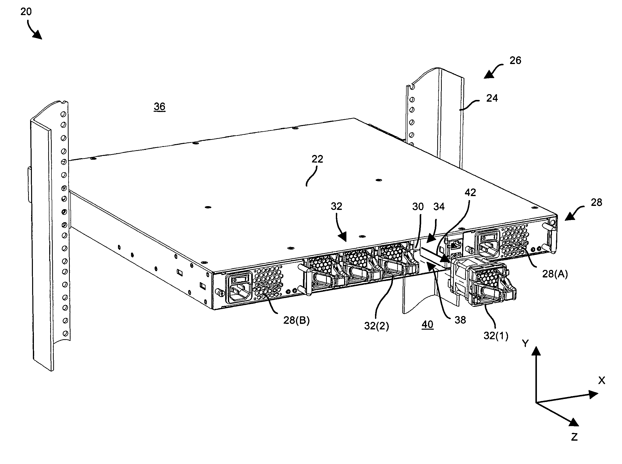 Fan field replaceable unit