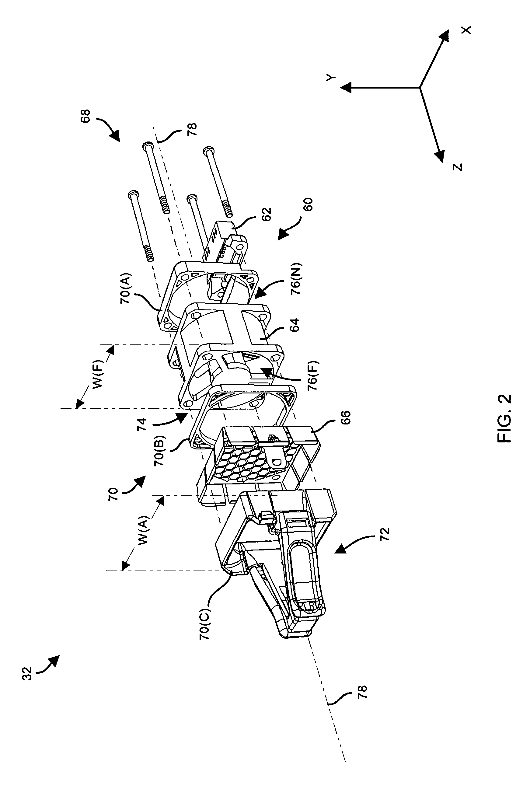 Fan field replaceable unit