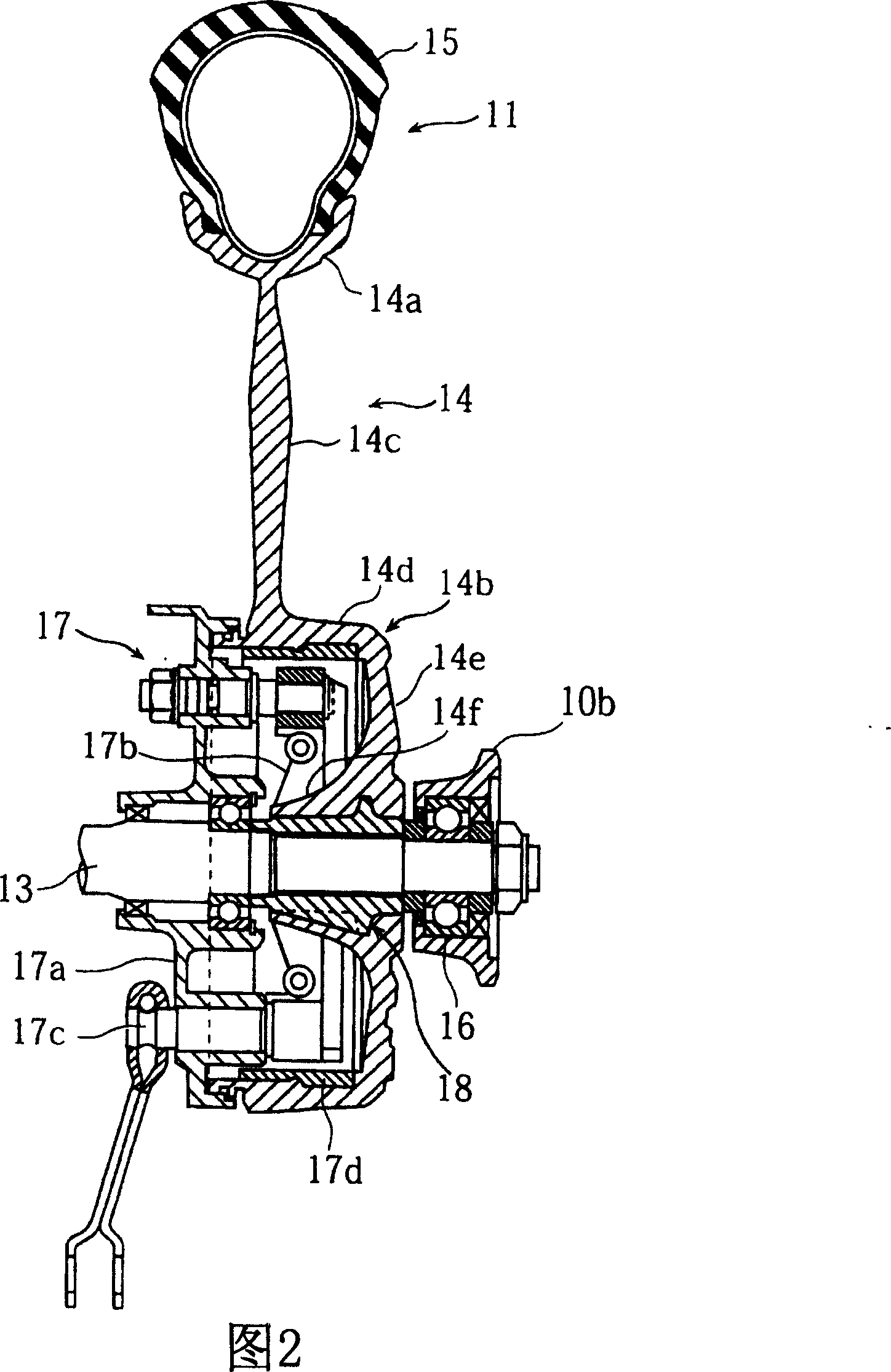 Wheel and automotive two-wheel vehicle with the same