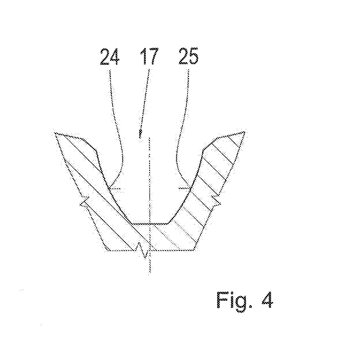 Device for securing a tension element against unintentional release