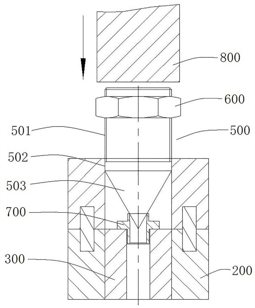 Flaring test tool