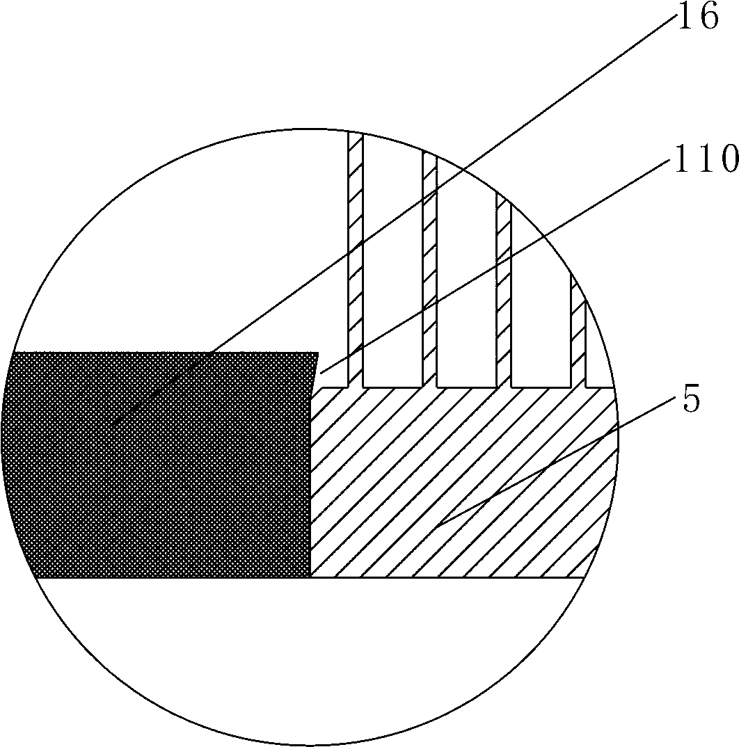 Cooling fin machining tool and machining process