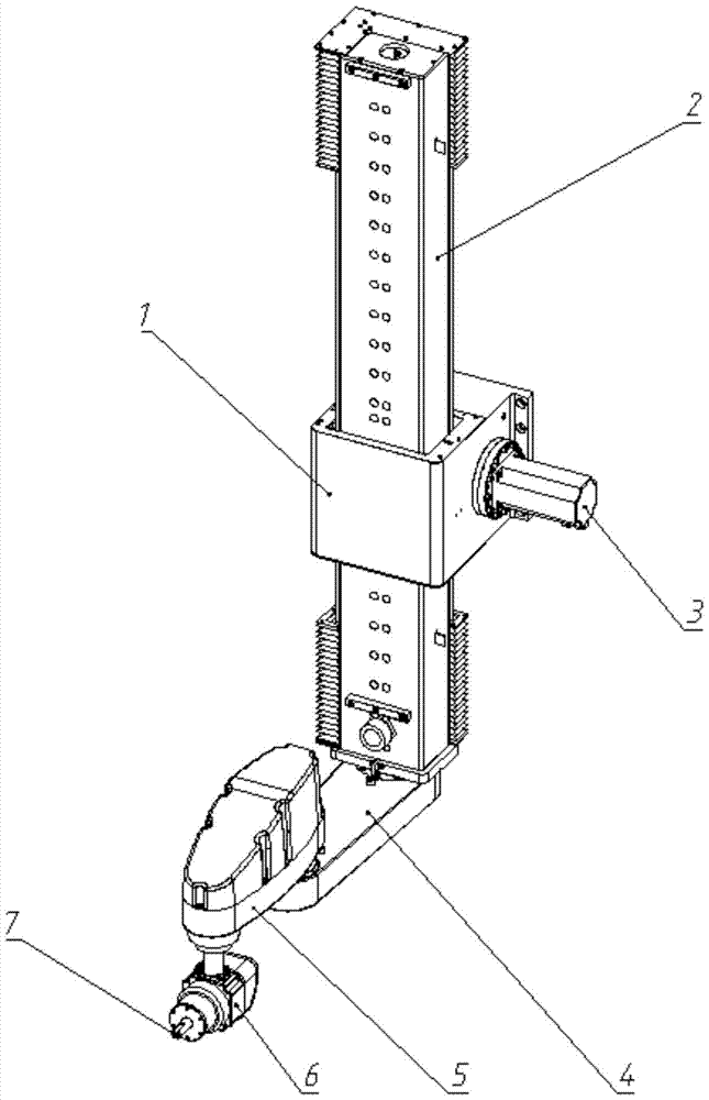 A five-degree-of-freedom robot