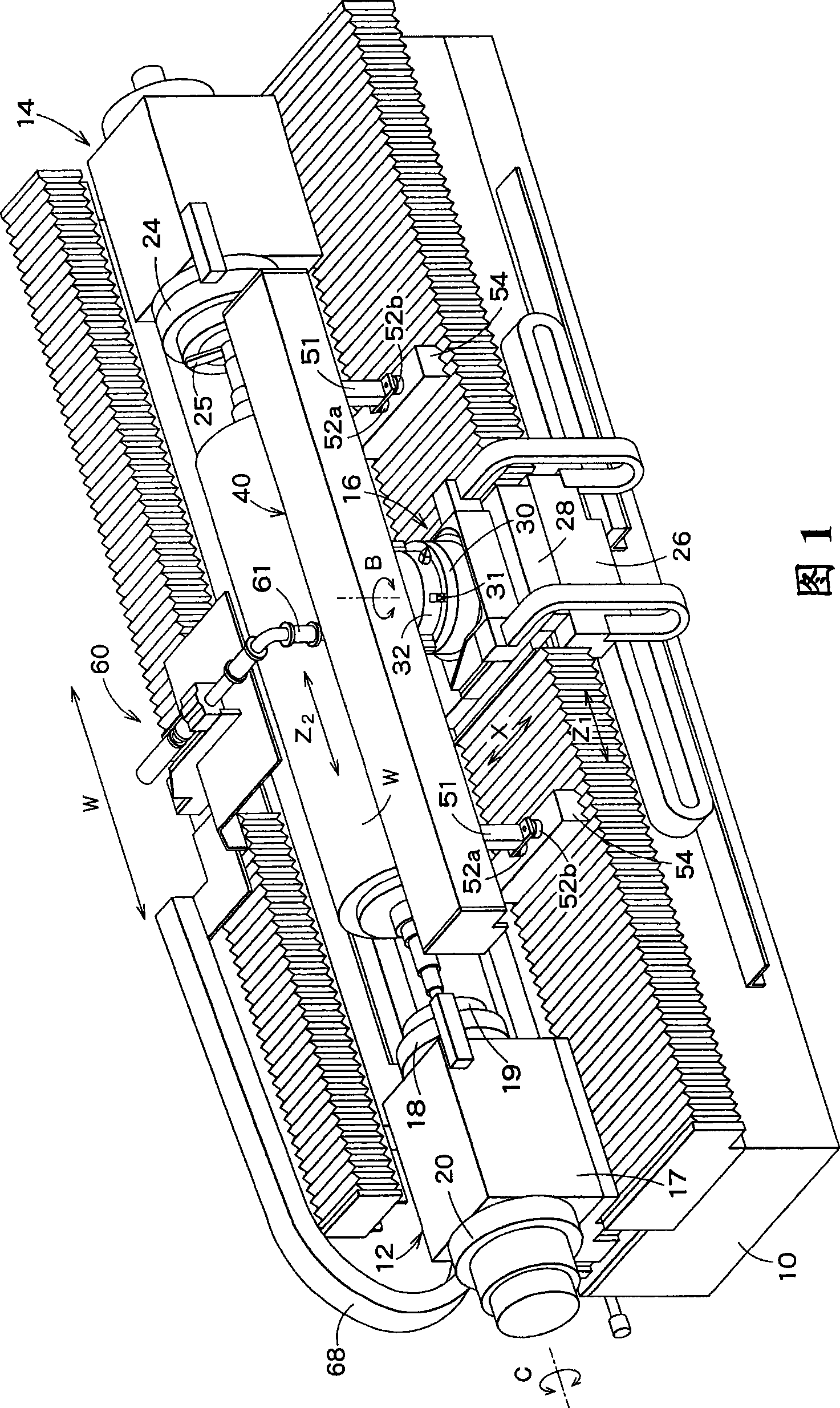 Precision roll turning lathe