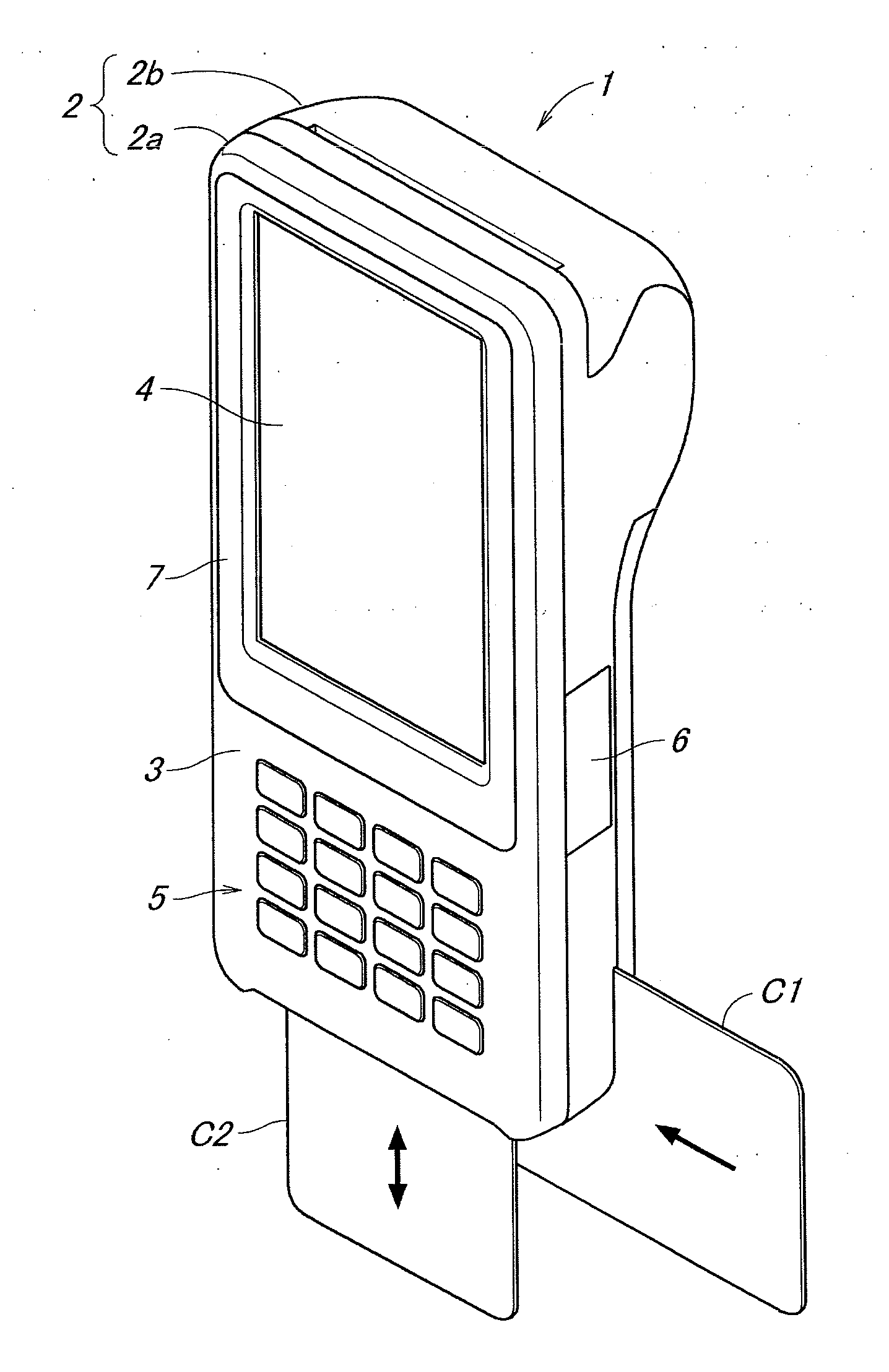 Docking device, transaction processing system, and notification method